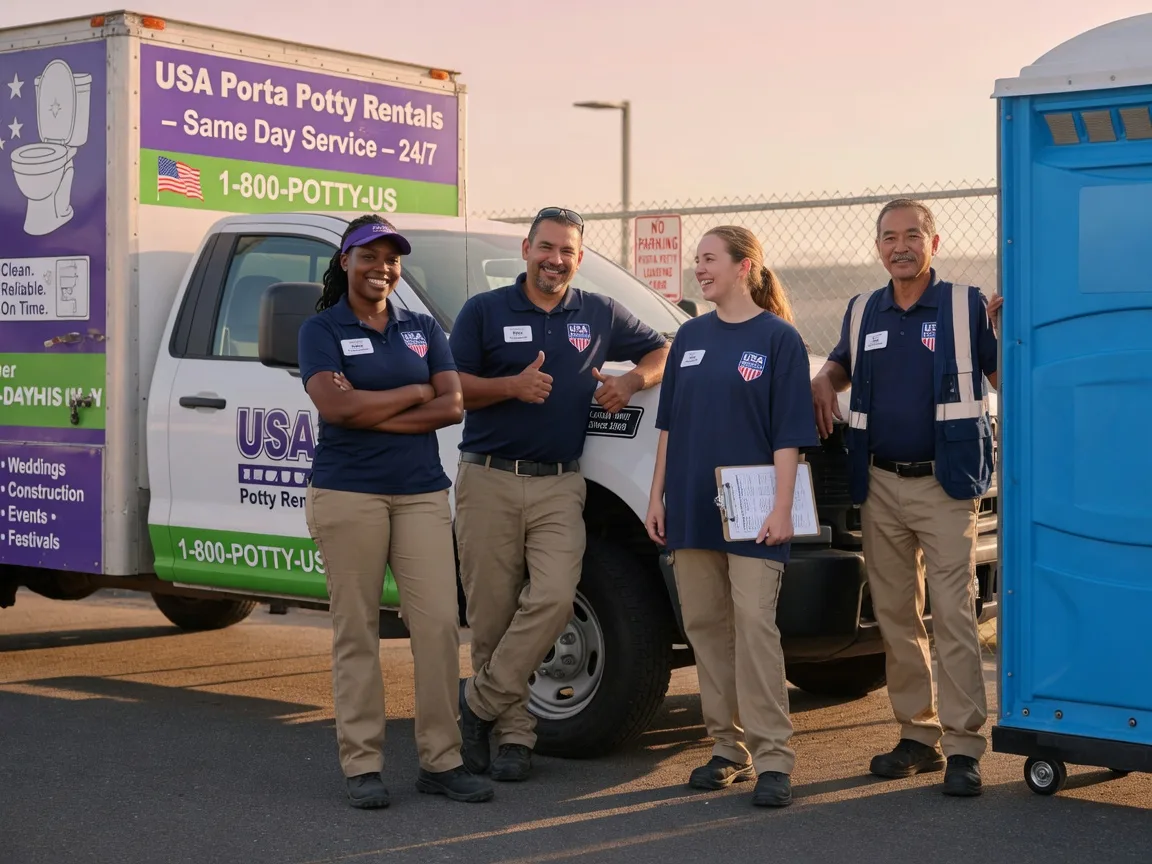 Porta Potty Rental company in Chino Hills, CA
